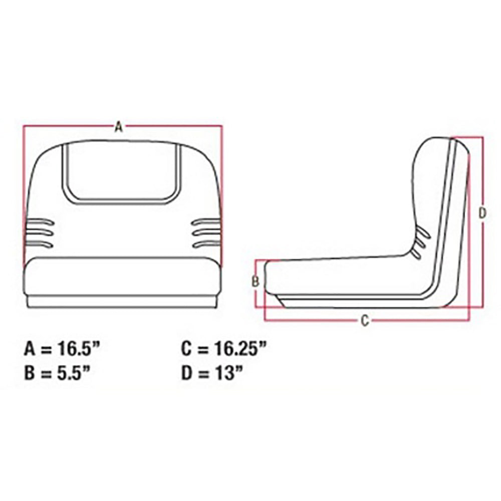 GY20063-AIC Black Seat
