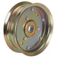GY20629-AIC Steel Flat Idler Pulley with Flanges