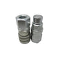 HYM40-1714-AIC Flat Face Hydraulic Quick Connect Coupler Coupling Set (1/2 NPT)