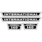 I140-AIC Hood Decal Set