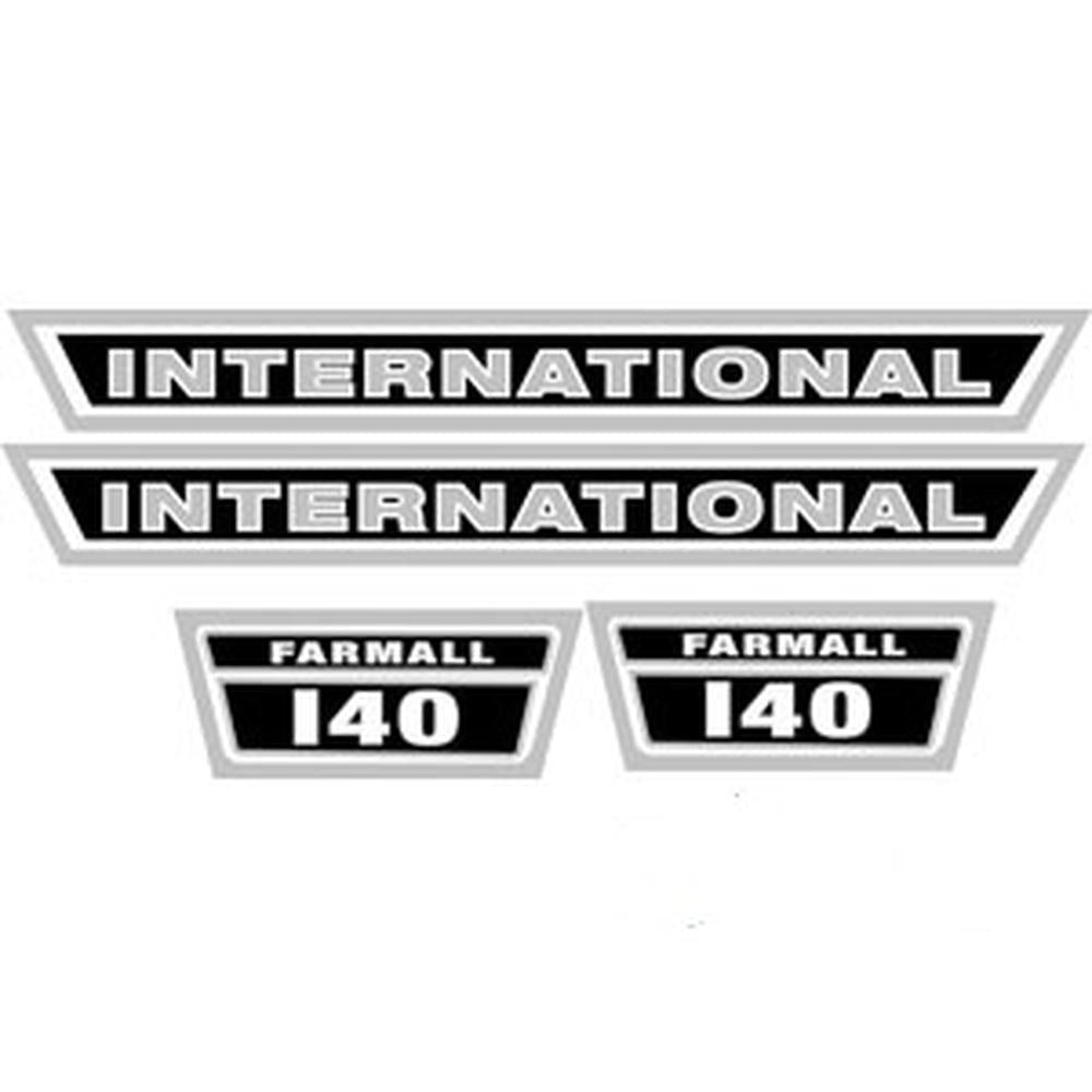 I140-AIC Hood Decal Set