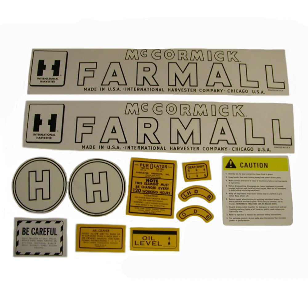MAE30-0708-AIC Decal Set