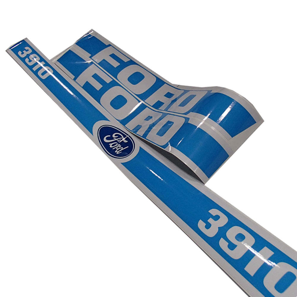 MAE30-0935-AIC Blue Hood Decal Set