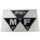 MAE30-1235-AIC Large MF Triple Triangle Decal
