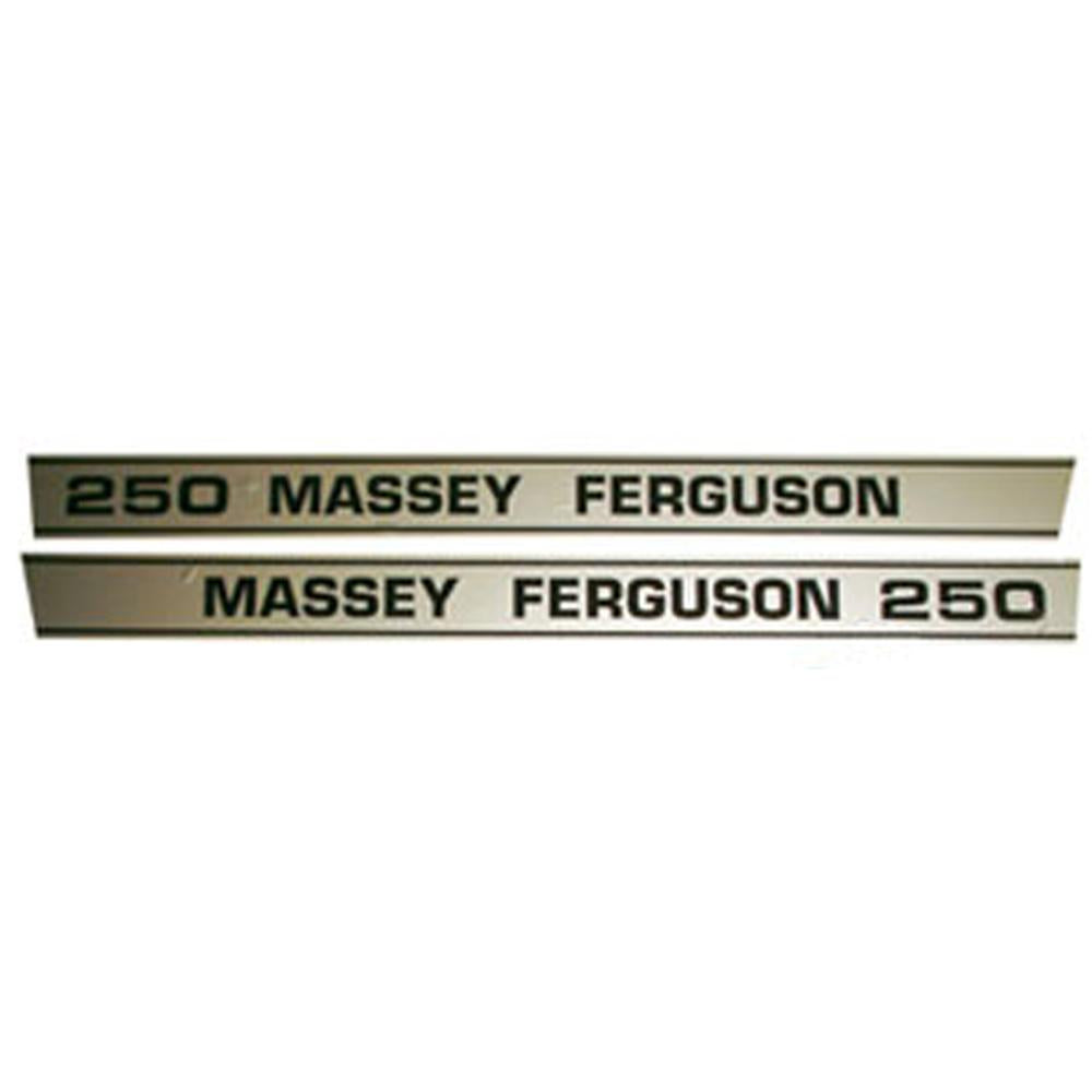 MF250-AIC Hood Decal Set