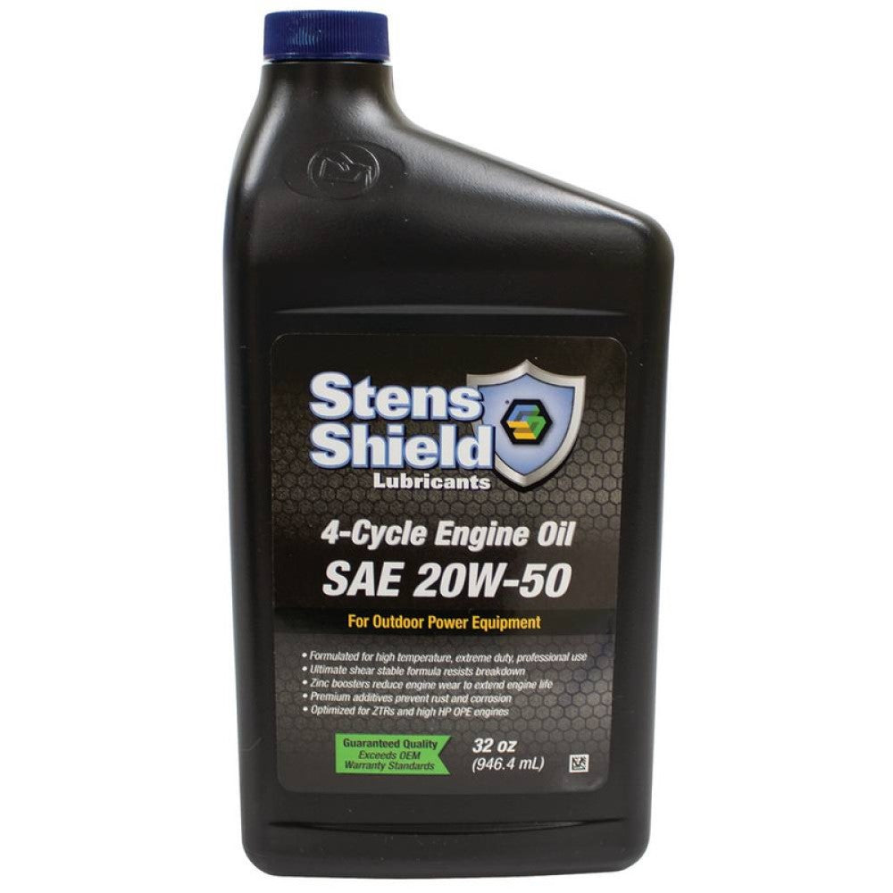 20W-50 Engine Oil 32 oz. Quart Bottle