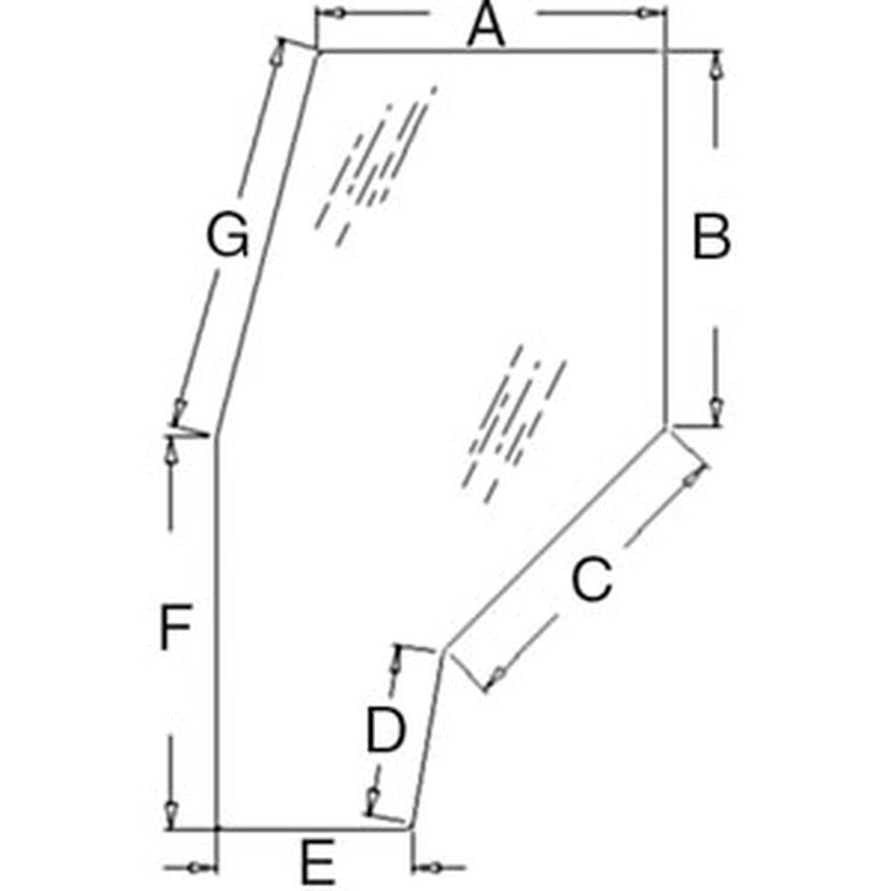 R141527-AIC Tinted Door Glass