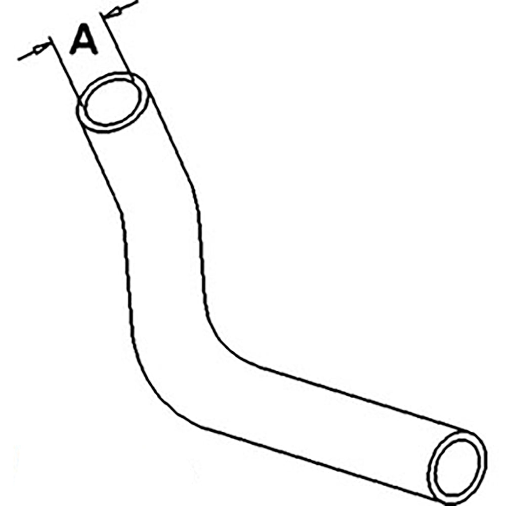 SBA310160750-AIC Upper Radiator Hose