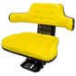 SEQ90-0139-AIC Yellow Universal Tractor Seat - plain