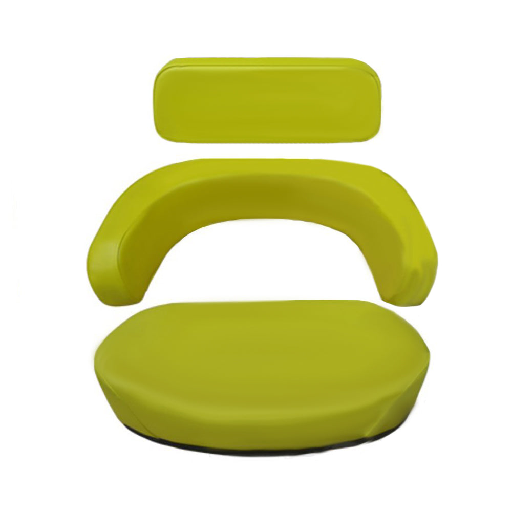 SEQ900212AIC 3pc Yellow Seat Cushion Set (Steel Back)
