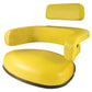 SEQ90-0212-AIC 3-pc Yellow Seat Cushion Set (Steel Back)