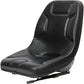SEQ90-0230-AIC Black High-Back Seat with Slides