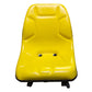 SEQ90-0232-AIC Yellow High-Back Seat with Slides