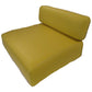 SEQ90-0237-AIC Yellow Backrest & Seat Cushion Set