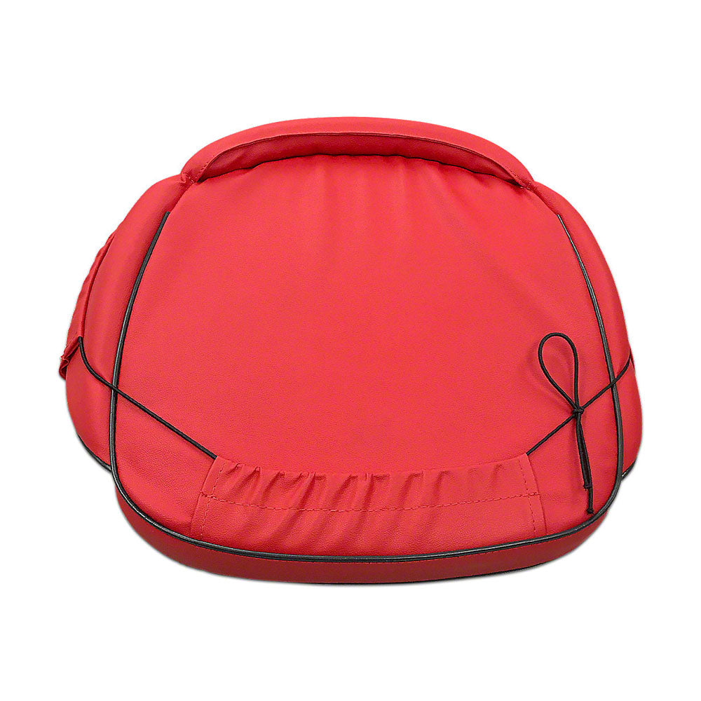 SEQ90-0554-AIC Red Deluxe Seat Cushion with IH Logo
