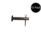 STW60-0027_x10-AIC Qty 10: Shear Pin with Cotter Pin, 1-5/8" x 1/4"