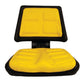 T110YL-AIC Yellow Universal Seat w/ Trapezoid Back