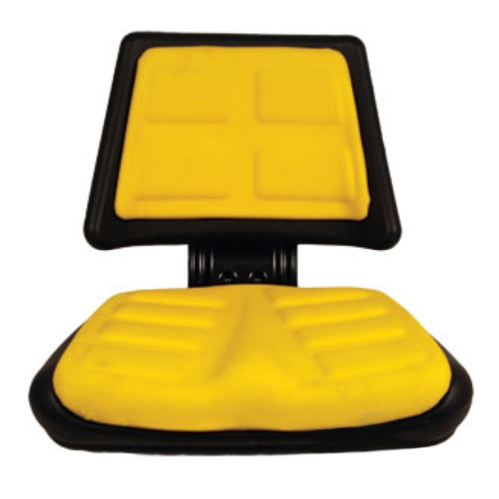 T110YL-AIC Yellow Universal Seat w/ Trapezoid Back