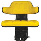 W316YL-AIC Wrap-Around Back Yellow Seat w/ Arms