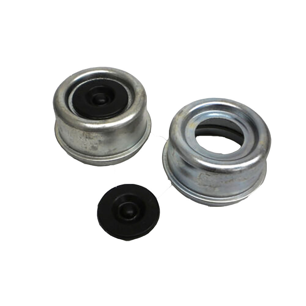 WHI30-0130-AIC Axle Dust Covers with Rubber Inserts (2)