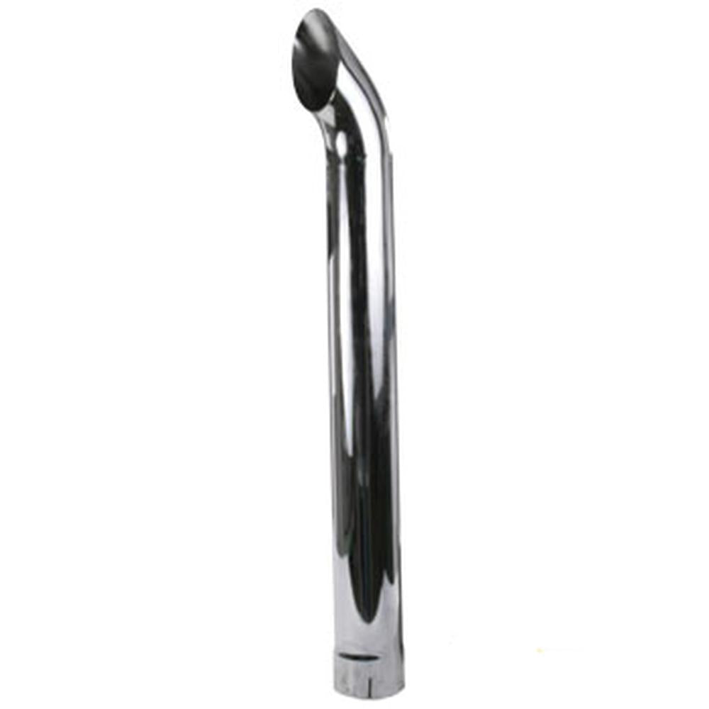 ZNL89057C-AIC Curved Chrome Exhaust Stack